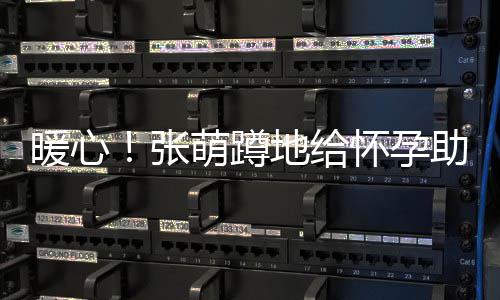 萌蹲张助理怀孕系鞋暖心关系胜似地给带 亲人